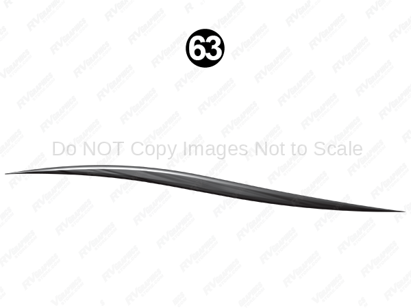Mid Lwr Print Gray Swoosh