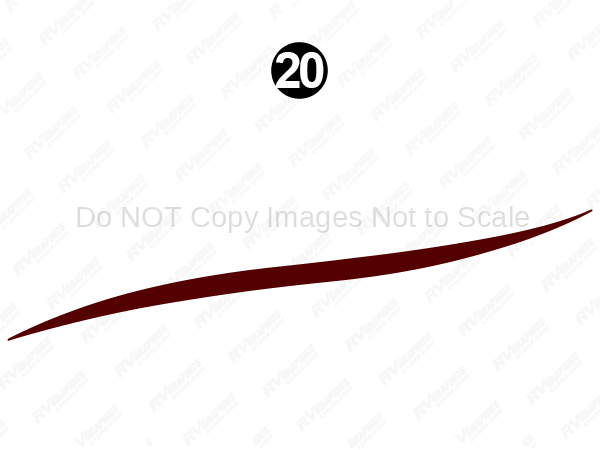 Mid Upper Red Swoosh