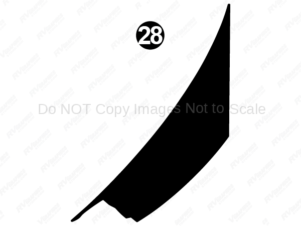 Rear Mid Black Wedge