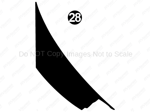 Rear Mid Black Wedge