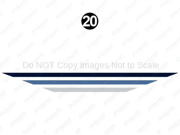 Front Cap Stripe Crest