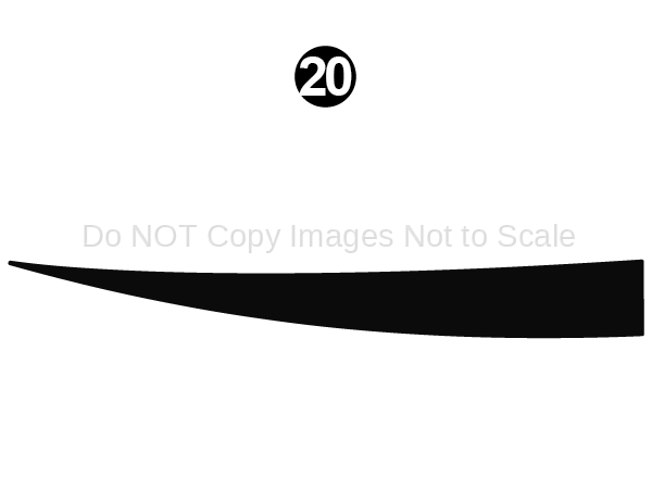 Cab Door Black Sweep (U)