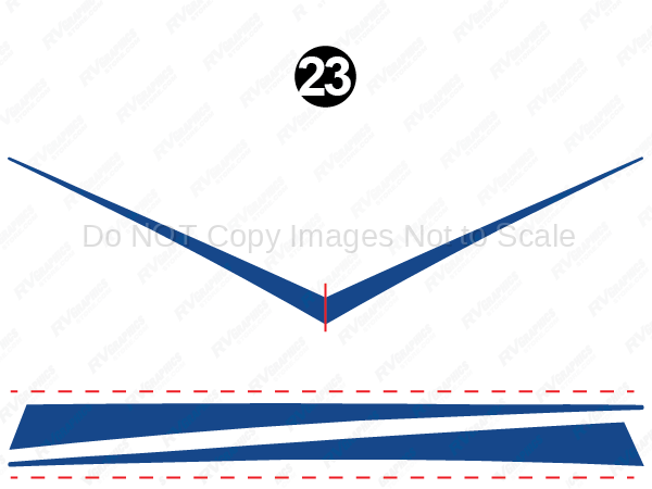 TT Blue Chevron Set