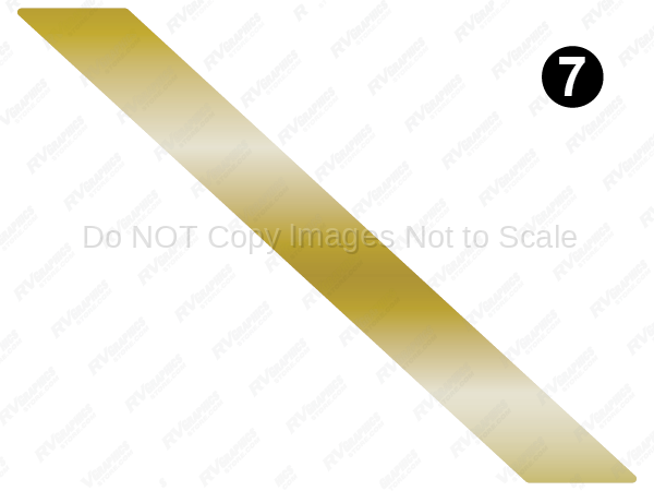 Rear Lwr Thick Gold Accent