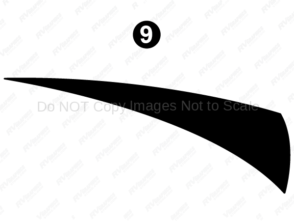 Fwd Mid Black Spear (CS) Curbside-Passenger Side-Doorside