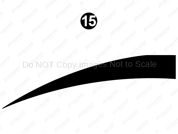 Rear Upper Black Spear (RS) Roadside-Driver Side