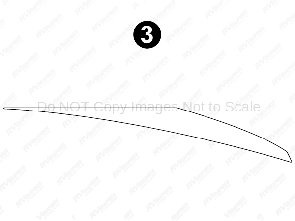 Fwd Upper White Spike (CS)-Curbside-Passenger Side-Doorside