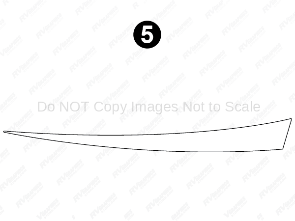 Fwd Lwr White Spear (CS)-Curbside-Passenger Side-Doorside