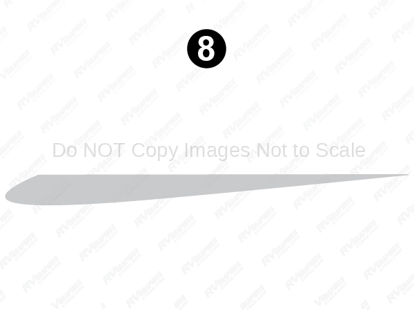 Fwd Silver Skirt Hump (RS)-Roadside-Driver Side