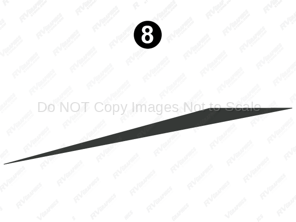 GN21MG0015 Mid Roofline Alloy Spike  RS-Road-Driver Side