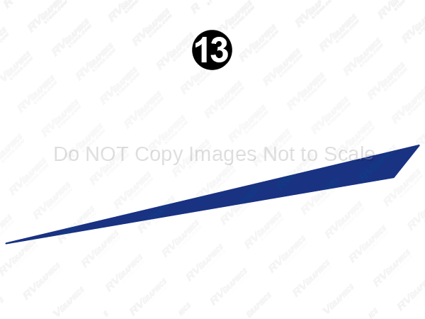 GN21MG0025 Rear Blue Spike A  RS-Road-Driver Side