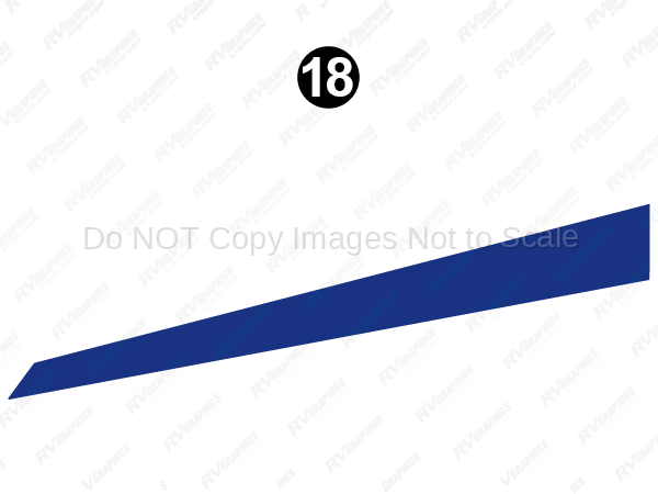GN21MG0035 Rear Blue Spike B  RS-Road-Driver Side