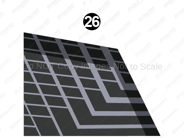 GN21MG0052 Back Lg Print Wedge RH RH-Right Hand Passenger Side