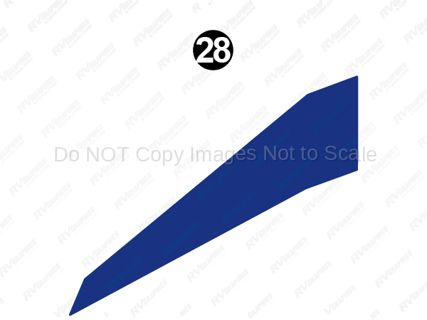 GN21MG0055 Cap Mid Blue Spike LH LH-Left Hand-Driver Side