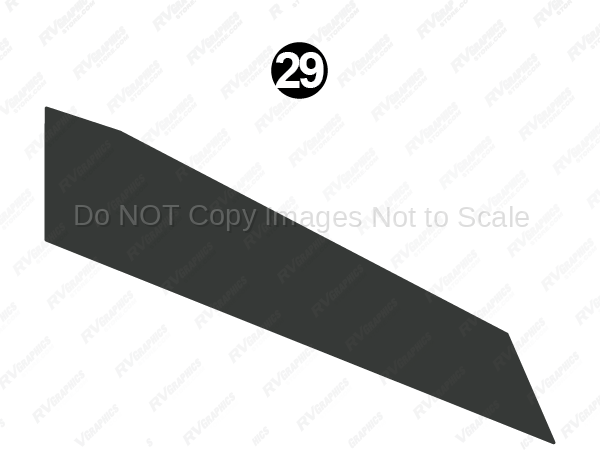 GN21MG0058 Cap Lwr Alloy Stripe RH RH-Right Hand Passenger Side
