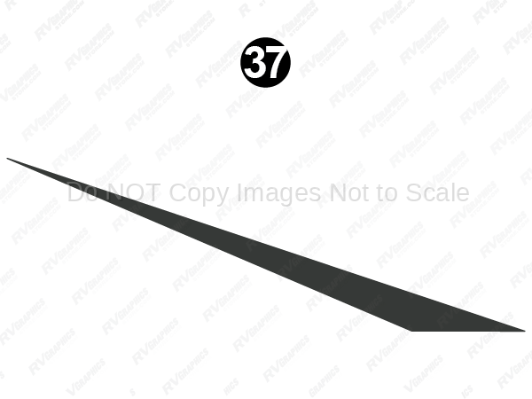 GN21MG0074 Mid Alloy Skirt Spike  CS-Curb-Passenger Side