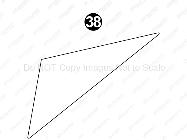GN21MG0075 Nose Sm White Wedge  RS-Road-Driver Side