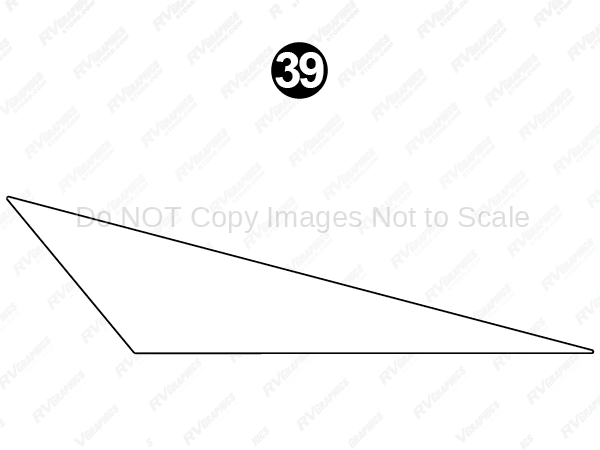 GN21MG0077 Nose Lg White Wedge  RS-Road-Driver Side