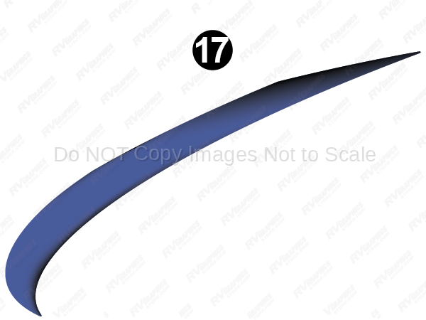 Mid Print Blue Hook Upper