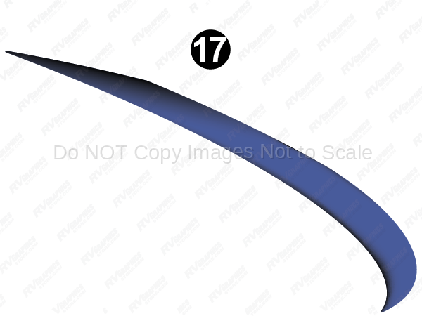Mid Print Blue Hook Upper