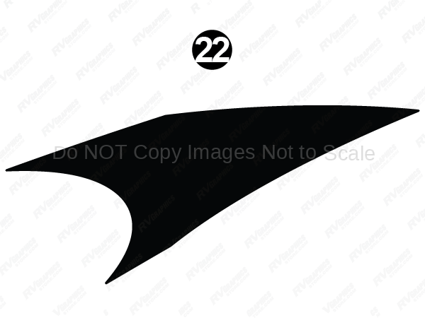 Mid Upper Black Dart