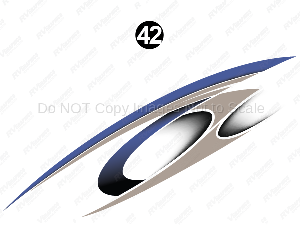 Back Blue Graphic