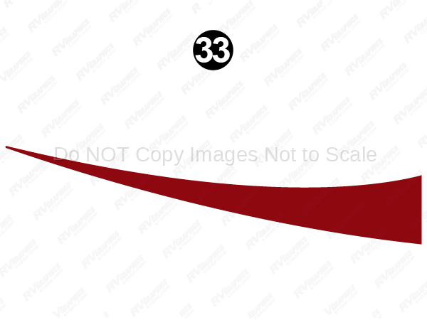 Rear Lwr Red Swoop