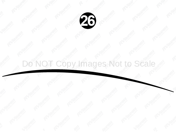 Mid Thin Black Sweep