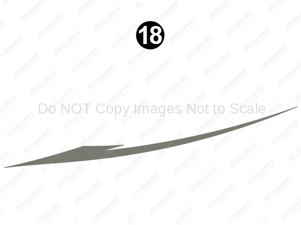 Lg Gray Split Swoop