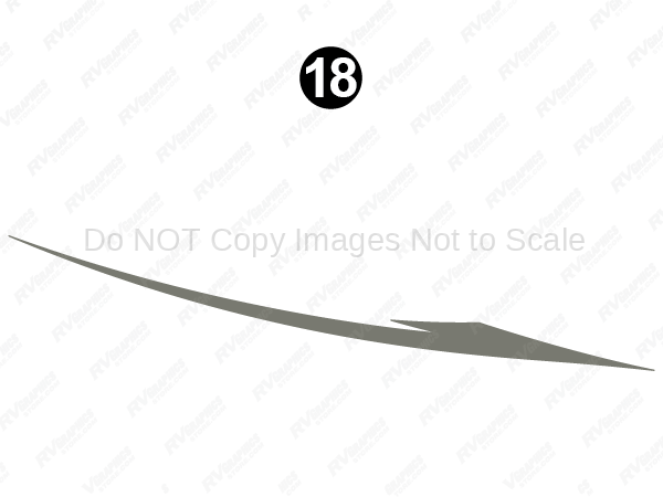 Lg Gray Split Swoop