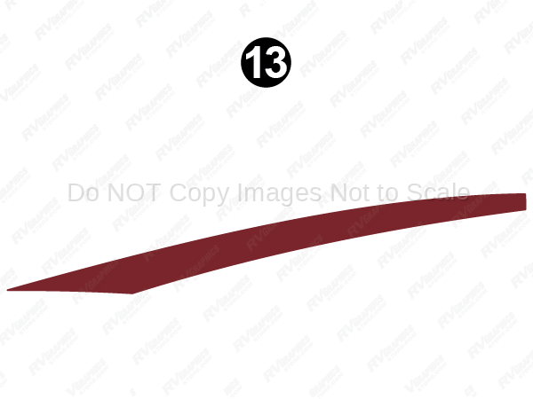 Rear Mid Red Spear