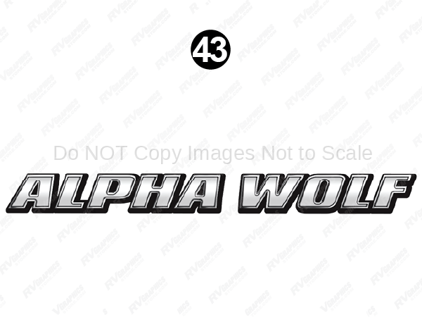 Front Alpha Wolf Logo