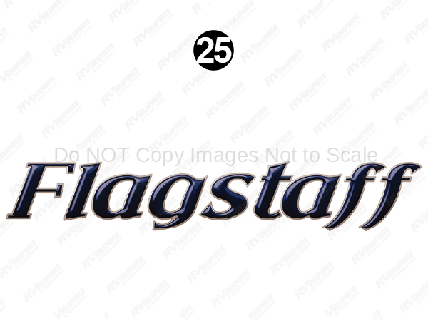Side-Rear Flagstaff Logo