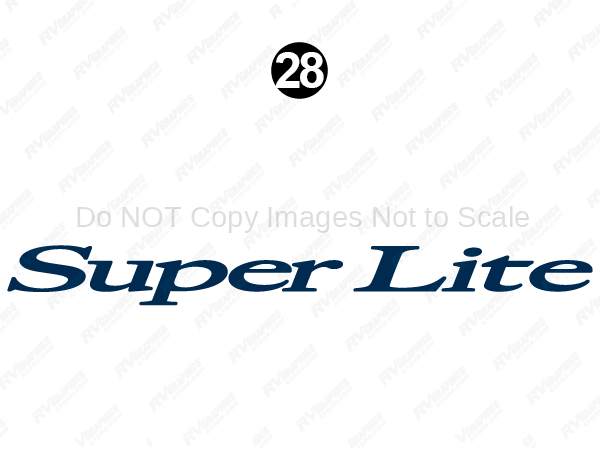 Blue Super Lite Logo