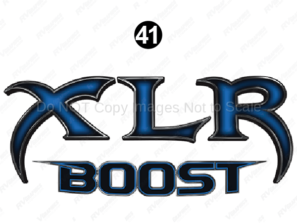 Front / Rear XLR Boost Logo