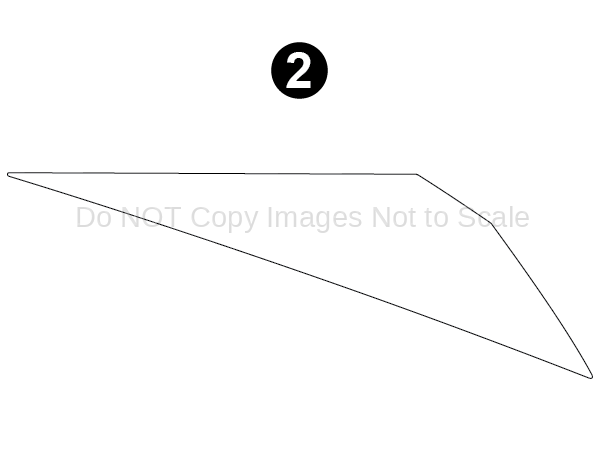 Front Upper Paint Wedge