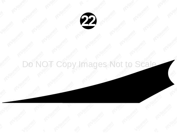 Mid Skirt Black Wedge