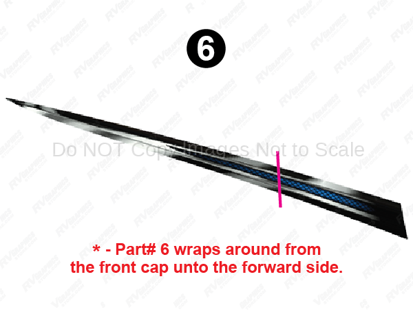 Cap Wrap / Fwd Spike Lwr C/S (Curbside-Doorside-Passenger Side)