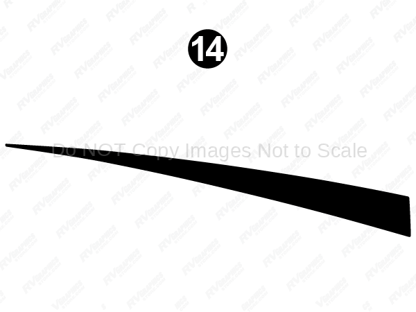 Fwd Upper Black Spike C/S (Curbside-Doorside-Passenger Side)