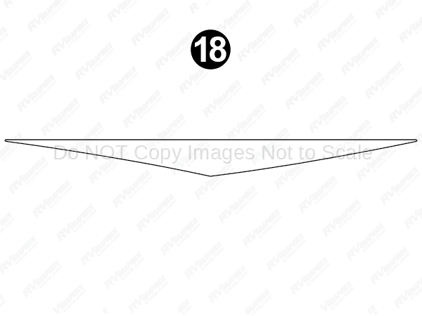 Rear White Triangle R/S (Roadside-Driver Side)