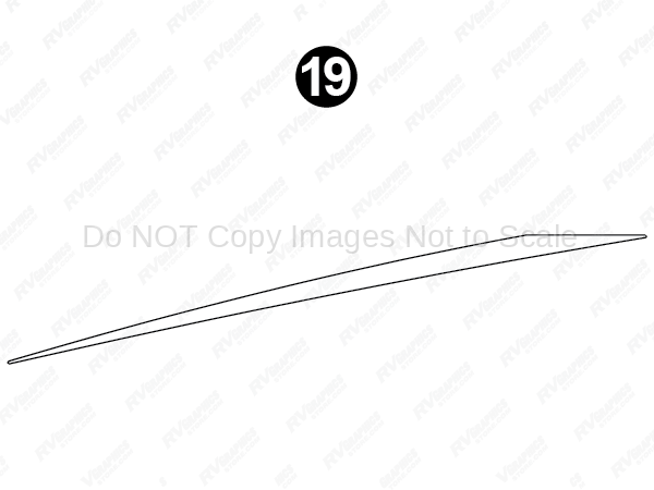 Mid White Spike C/S (Curbside-Doorside-Passenger Side)