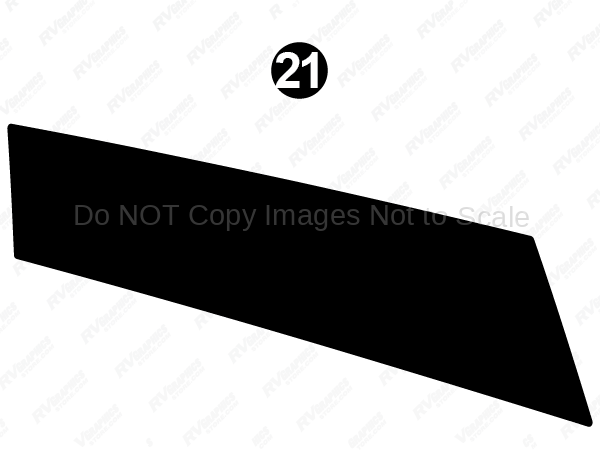 Cap Upper Black Extension RH (Right Hand Side; Passenger Side)