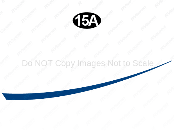 Fwd / Rear Lg Blue Swoop