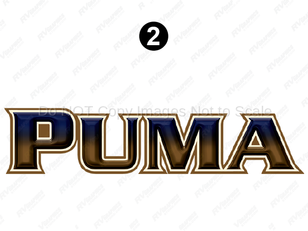 Side-Rear Puma Logo