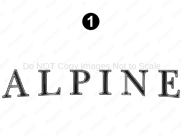 Side-Rear Alpine Logo