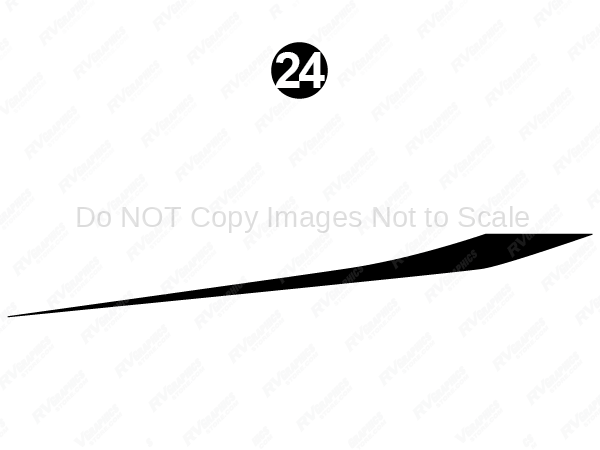 Rear Roofline Black Spear