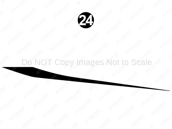 Rear Roofline Black Spear