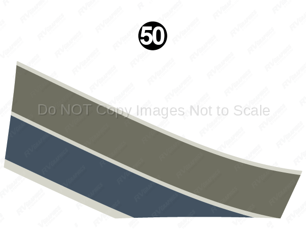 Cap Lwr Center Stripe RH