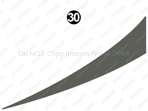 Rear Mid Charcoal Spike