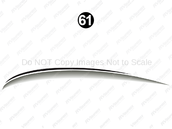 Fwd Lwr Print Swoop Accent